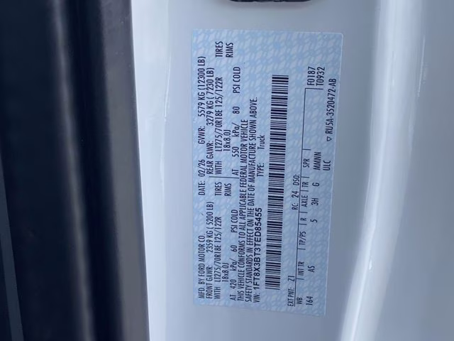 2026 Oxford White Ford Super Duty F-350 SRW XL 4X4 Truck