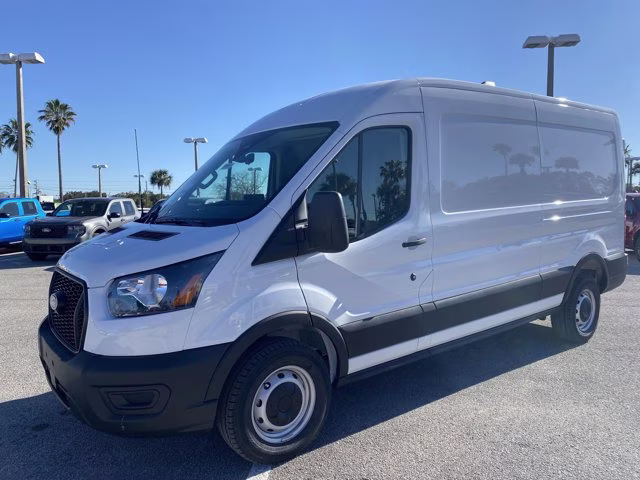 2026 Oxford White Ford Transit Cargo Van Base RWD Van