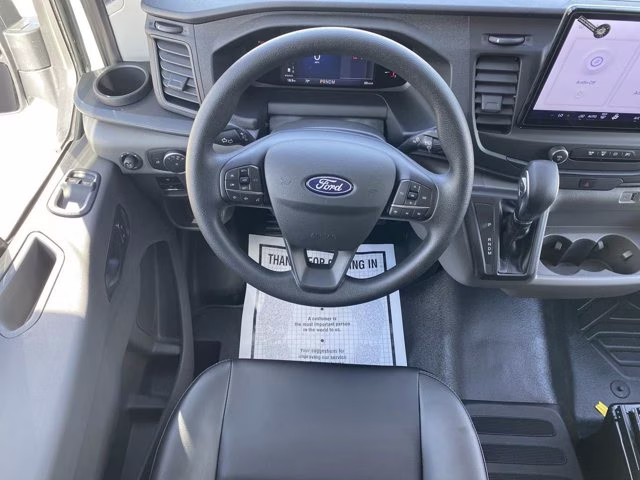 2026 Oxford White Ford Transit Cargo Van Base RWD Van