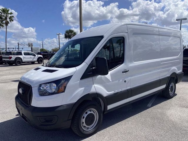 2026 Oxford White Ford Transit Cargo Van Base RWD Van