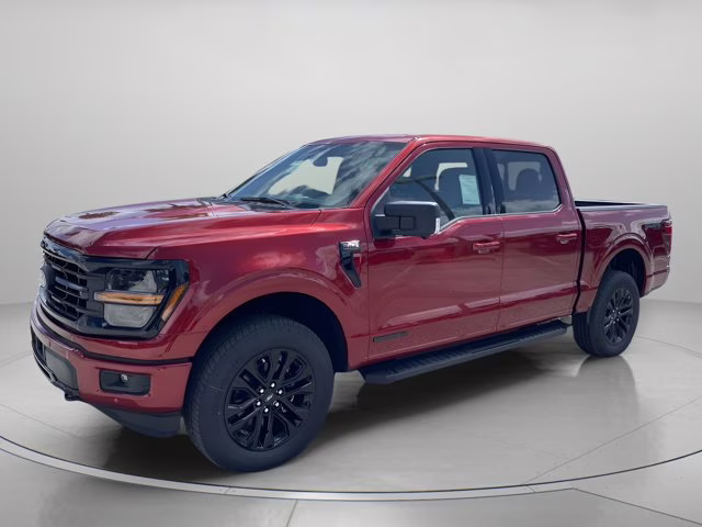 2026 Ruby Red Metallic Tinted Clearcoat Ford F-150 XLT 4X4 Truck