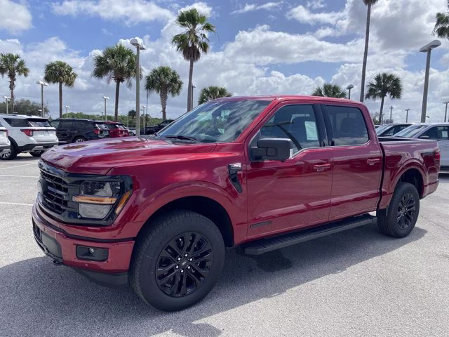 2026 Ruby Red Metallic Tinted Clearcoat Ford F-150 XLT 4X4 Truck