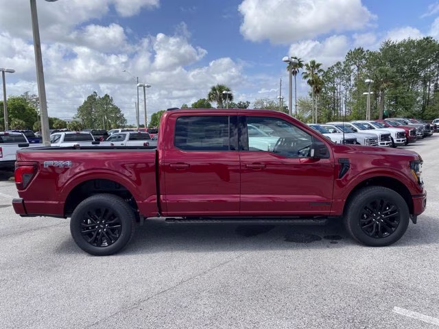 2026 Ruby Red Metallic Tinted Clearcoat Ford F-150 XLT 4X4 Truck