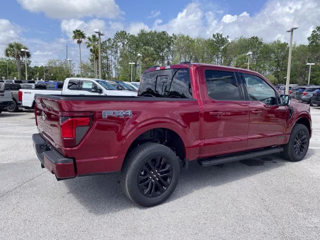 2026 Ruby Red Metallic Tinted Clearcoat Ford F-150 XLT 4X4 Truck