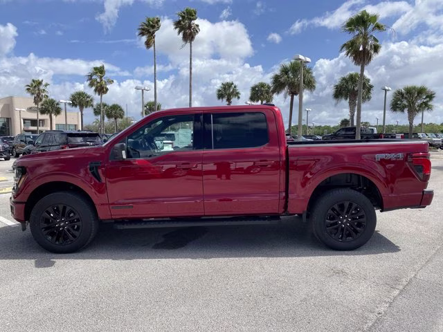 2026 Ruby Red Metallic Tinted Clearcoat Ford F-150 XLT 4X4 Truck