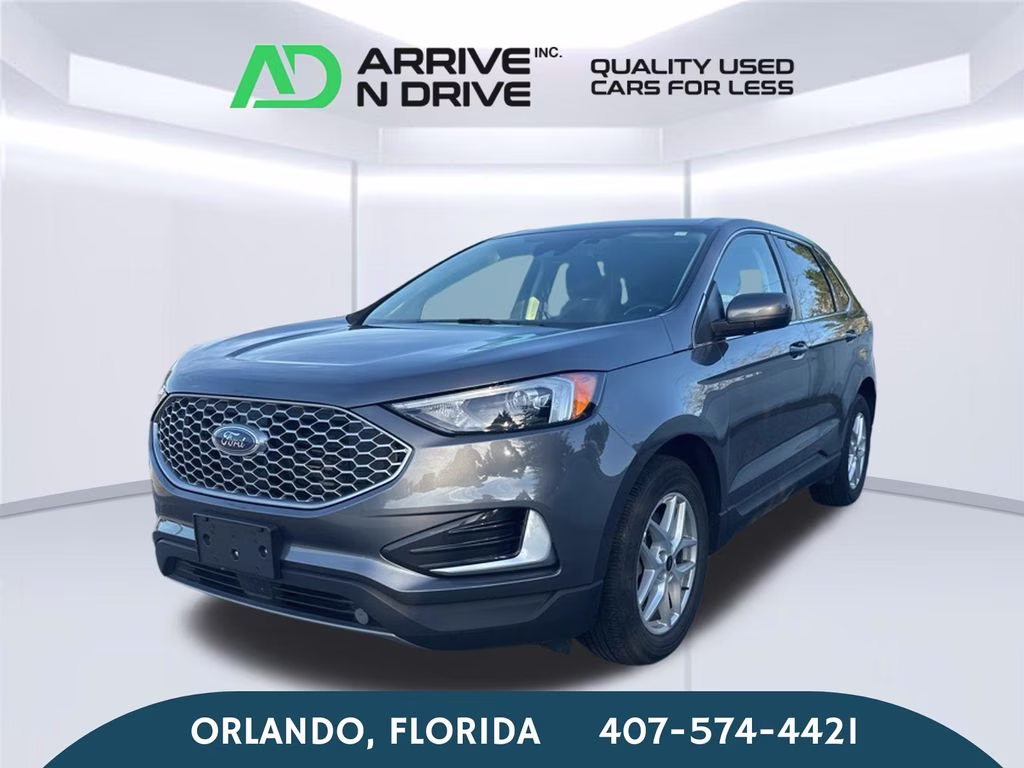 2023 Carbonized Gray Metallic Ford Edge SEL AWD SUV