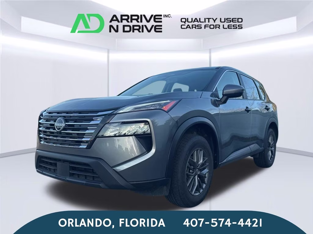 2025 Boulder Gray Pearl Nissan Rogue S AWD SUV