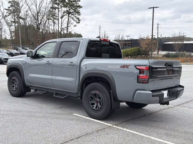 2026 Boulder Gray Pearl Nissan Frontier PRO-4X 4X4 Truck