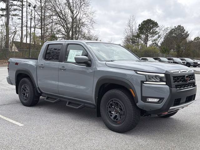2026 Boulder Gray Pearl Nissan Frontier PRO-4X 4X4 Truck