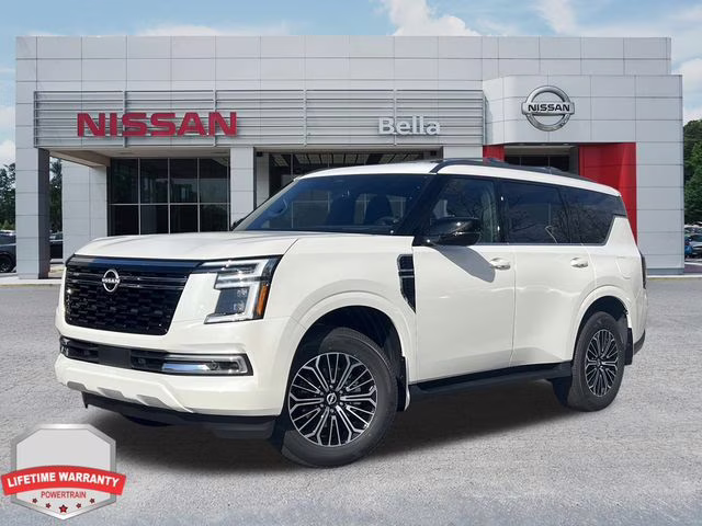 2026 Aspen White Tricoat Nissan Armada SL RWD SUV