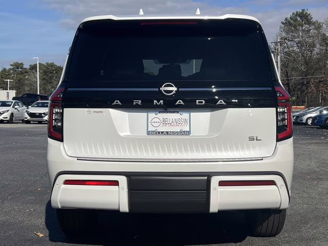 2026 Aspen White Tricoat Nissan Armada SL RWD SUV