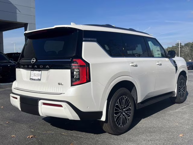 2026 Aspen White Tricoat Nissan Armada SL RWD SUV