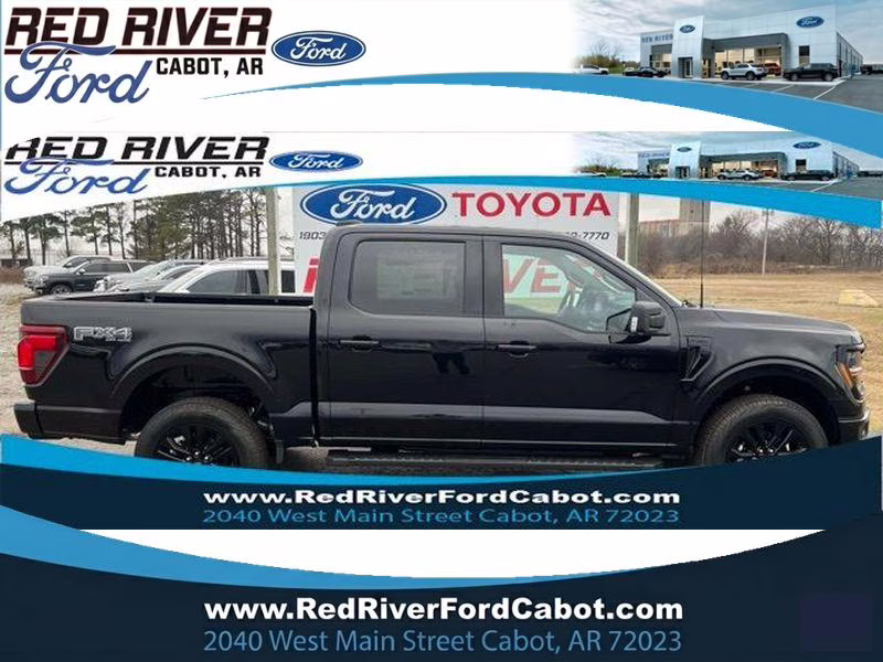 2026 Agate Black Metallic Ford F-150 XLT 4X4 Truck