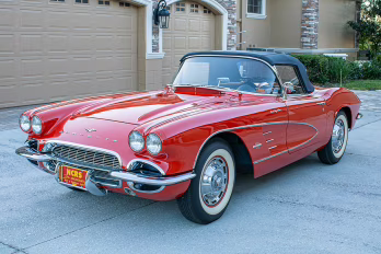 1961 Roman Red Chevrolet Corvette Fuelie   Duntov Mark of Excellence Recipient RWD Coupe