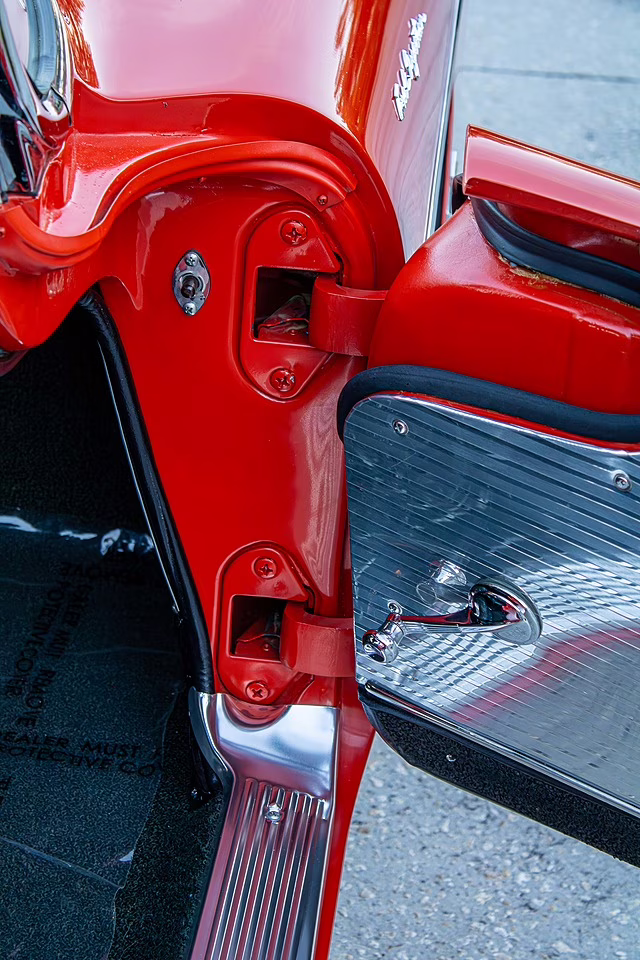 1961 Roman Red Chevrolet Corvette Fuelie   Duntov Mark of Excellence Recipient RWD Coupe
