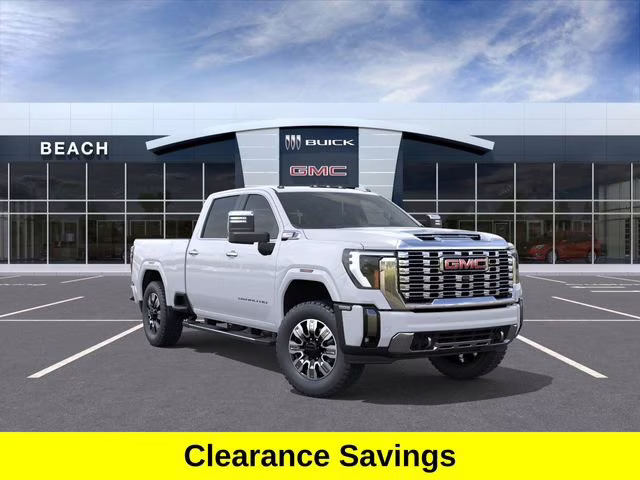 2026 Glacier White Tricoat GMC Sierra 2500 HD Denali 4X4 Truck