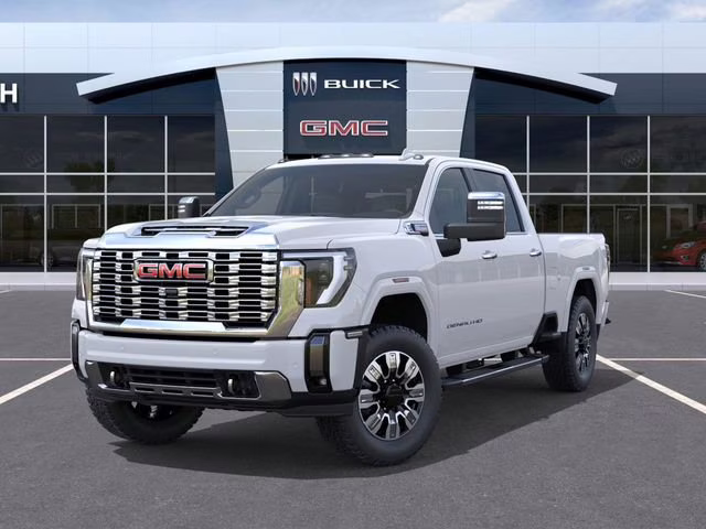 2026 Glacier White Tricoat GMC Sierra 2500 HD Denali 4X4 Truck