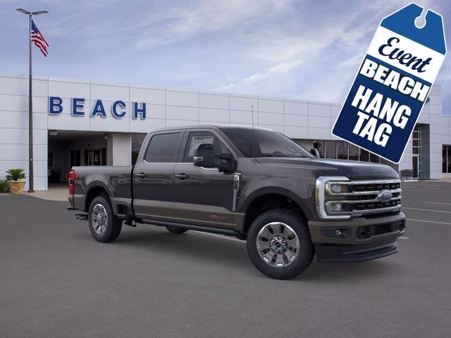 2026 Agate Black Metallic Ford Super Duty F-350 SRW King Ranch 4X4 Truck