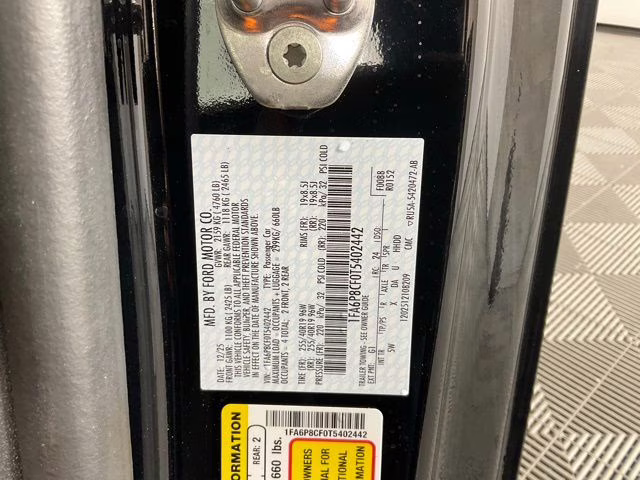 2026 Shadow Black Ford Mustang GT Premium RWD Coupe