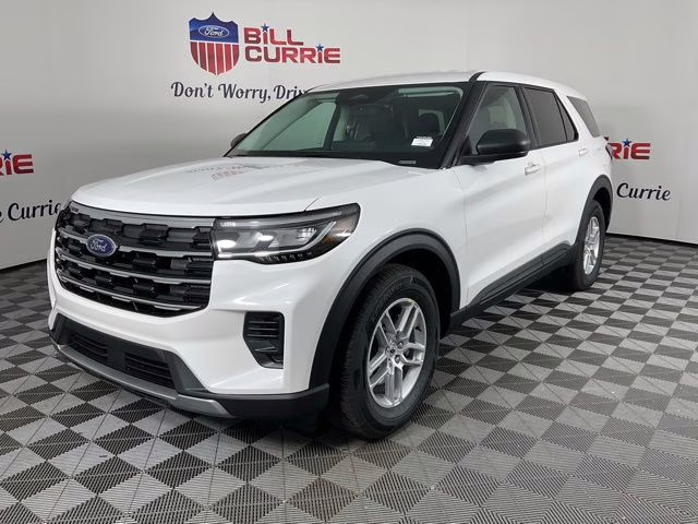 2026 White Metallic Ford Explorer Active RWD SUV