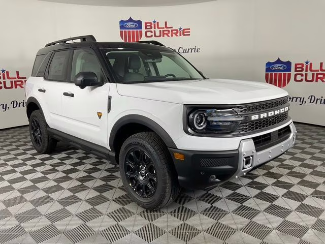 2025 Oxford White Ford Bronco Sport Badlands 4X4 SUV
