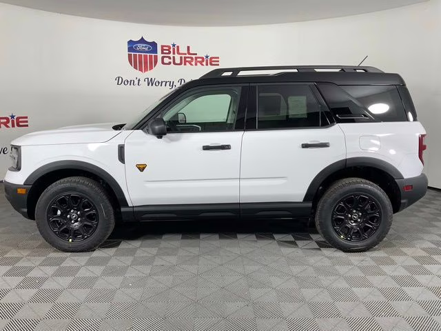 2025 Oxford White Ford Bronco Sport Badlands 4X4 SUV