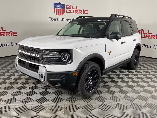 2025 Oxford White Ford Bronco Sport Badlands 4X4 SUV