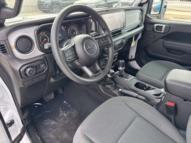 2026 Bright White Clearcoat Jeep Wrangler Sport 4X4 SUV