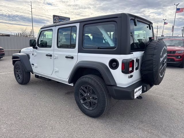 2026 Bright White Clearcoat Jeep Wrangler Sport 4X4 SUV