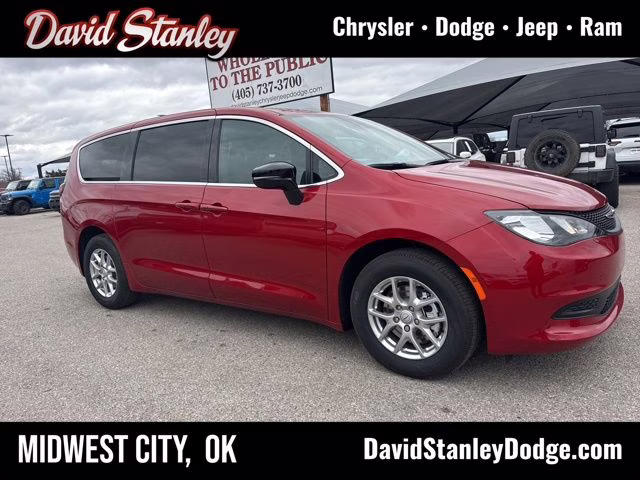 2026 Red Chrysler Voyager LX FWD Van