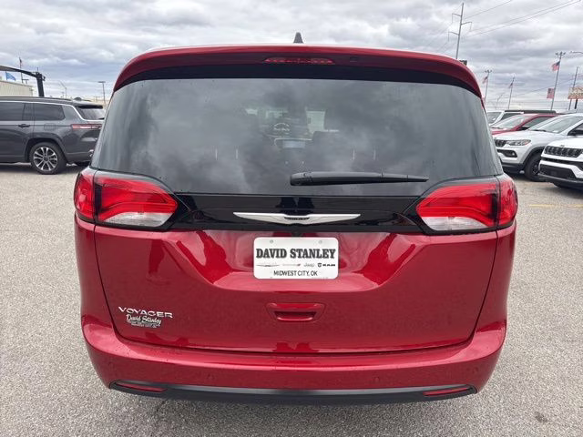 2026 Red Chrysler Voyager LX FWD Van