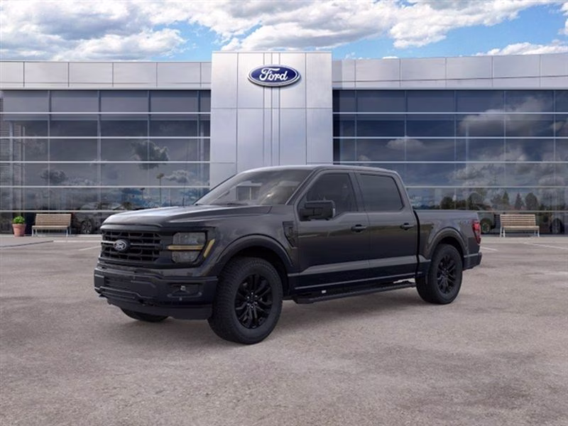 2025 Agate Black Metallic Ford F-150 XLT 4X4 Truck