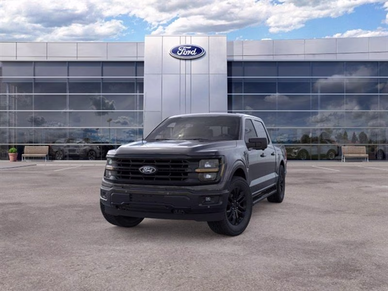2025 Agate Black Metallic Ford F-150 XLT 4X4 Truck