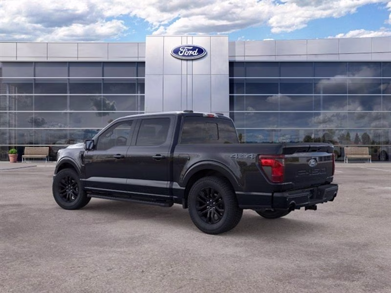 2025 Agate Black Metallic Ford F-150 XLT 4X4 Truck