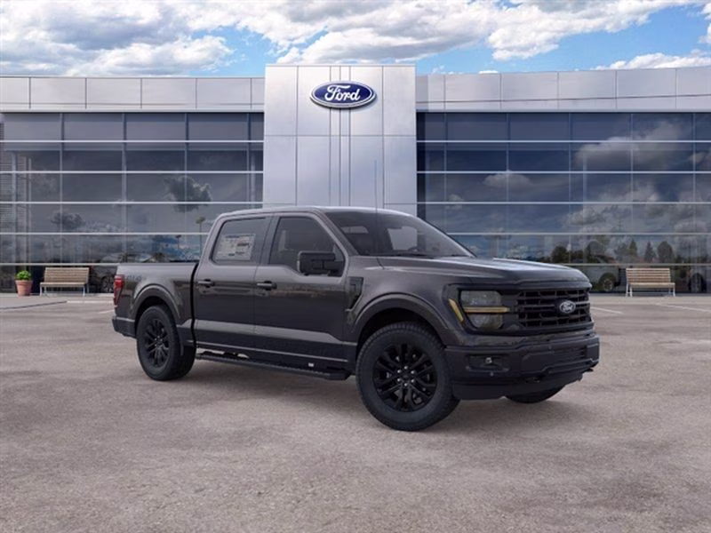 2025 Agate Black Metallic Ford F-150 XLT 4X4 Truck