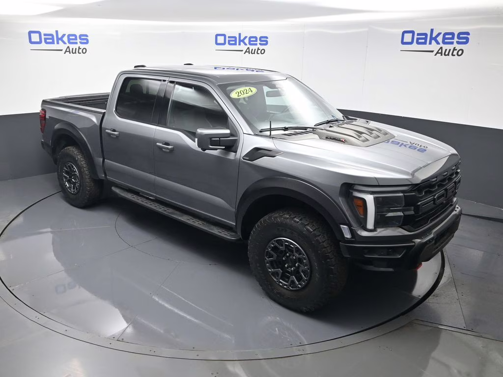 2024 Gray Metallic Ford F-150 Raptor 4X4 Truck