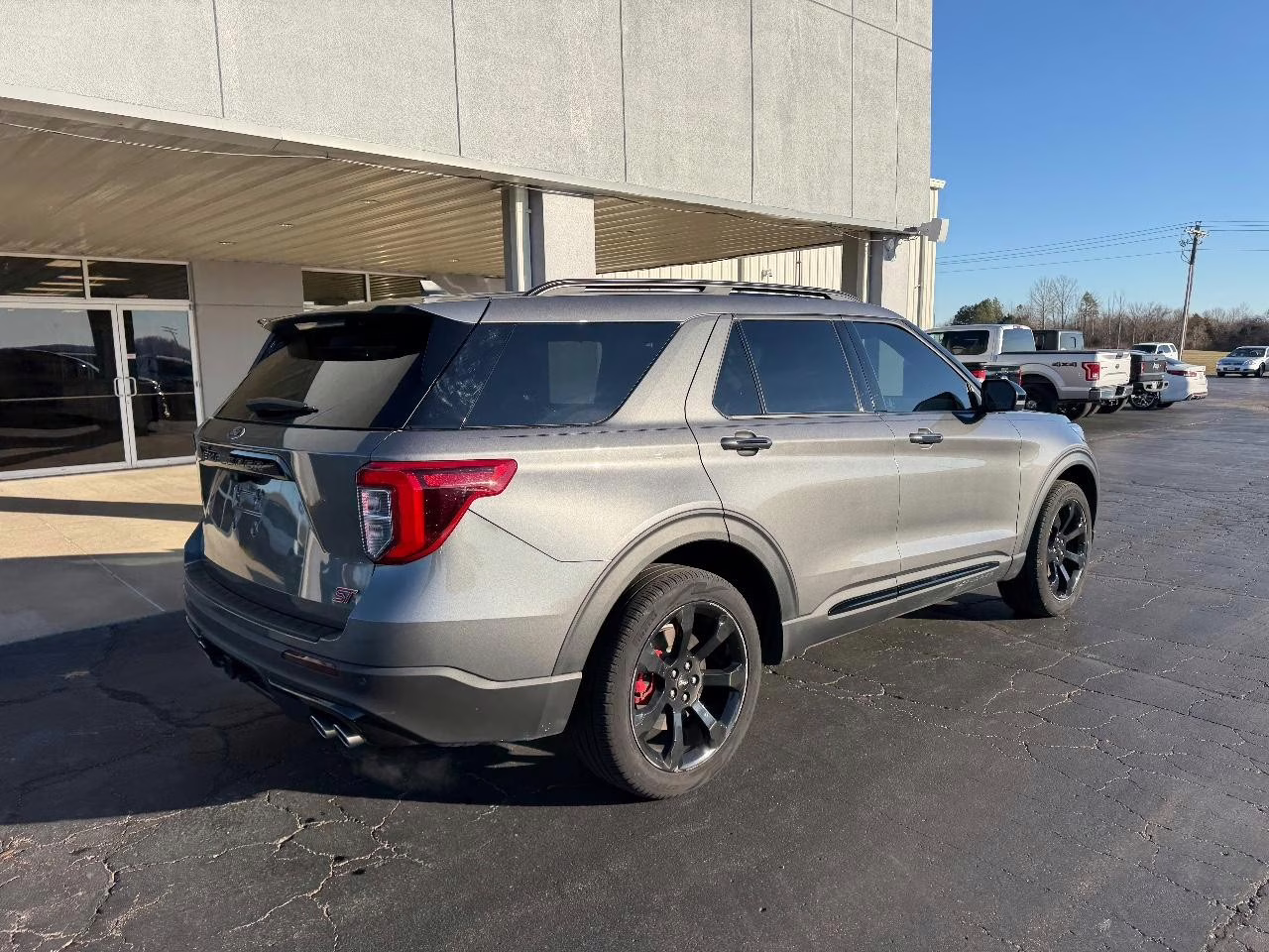 2023 Carbonized Gray Metallic Ford Explorer ST 4X4 SUV