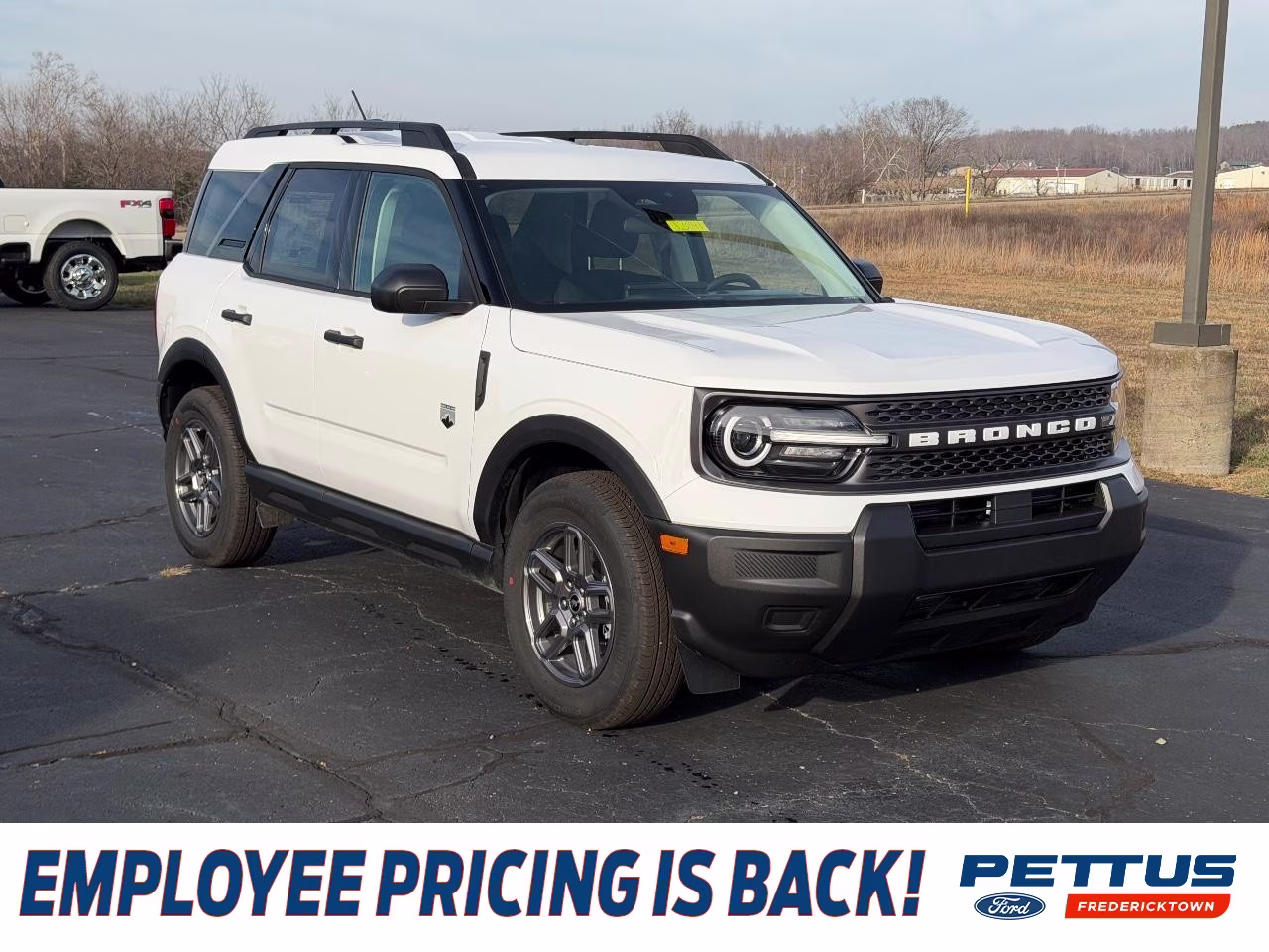 2025 Oxford White Ford Bronco Sport Big Bend 4X4 SUV