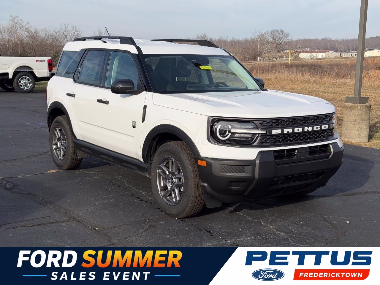 2025 Oxford White Ford Bronco Sport Big Bend 4X4 SUV