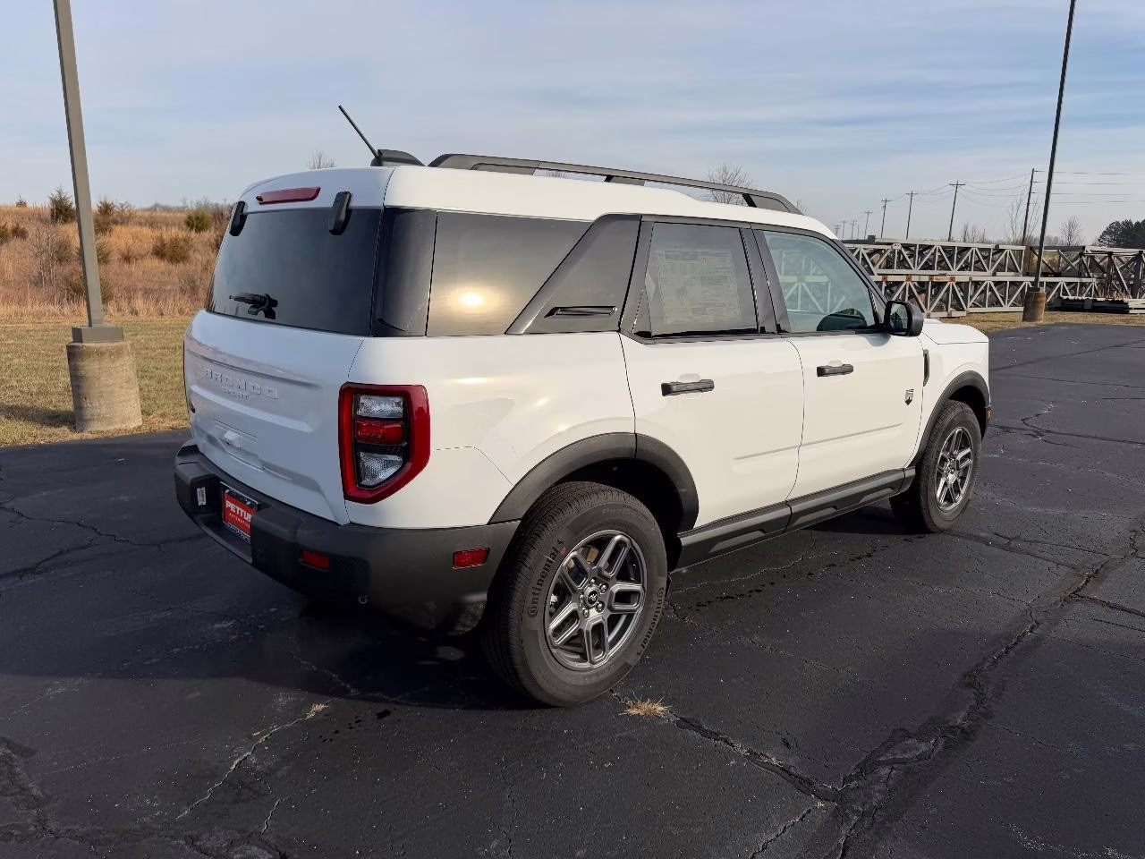 2025 Oxford White Ford Bronco Sport Big Bend 4X4 SUV