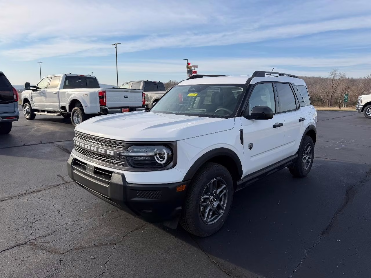 2025 Oxford White Ford Bronco Sport Big Bend 4X4 SUV