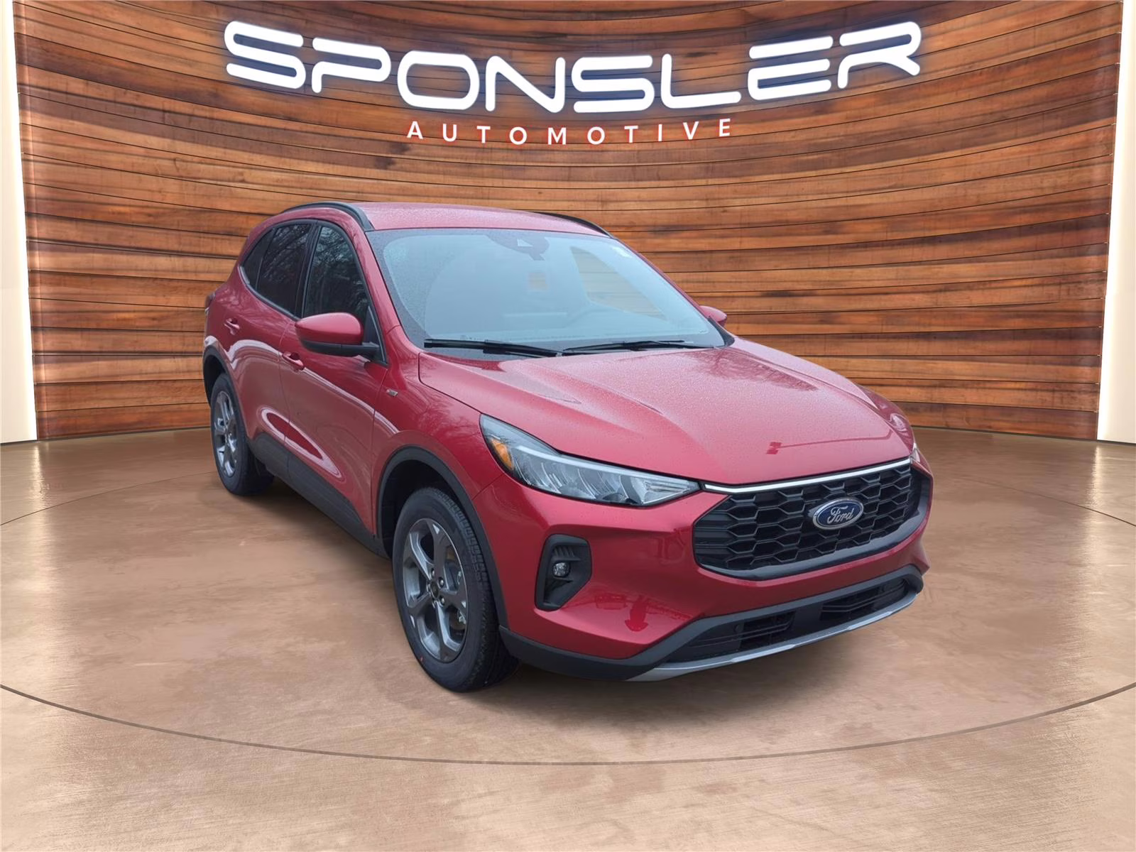 2026 Rapid Red Metallic Tinted Clearcoat Ford Escape Hybrid ST-Line Select AWD SUV