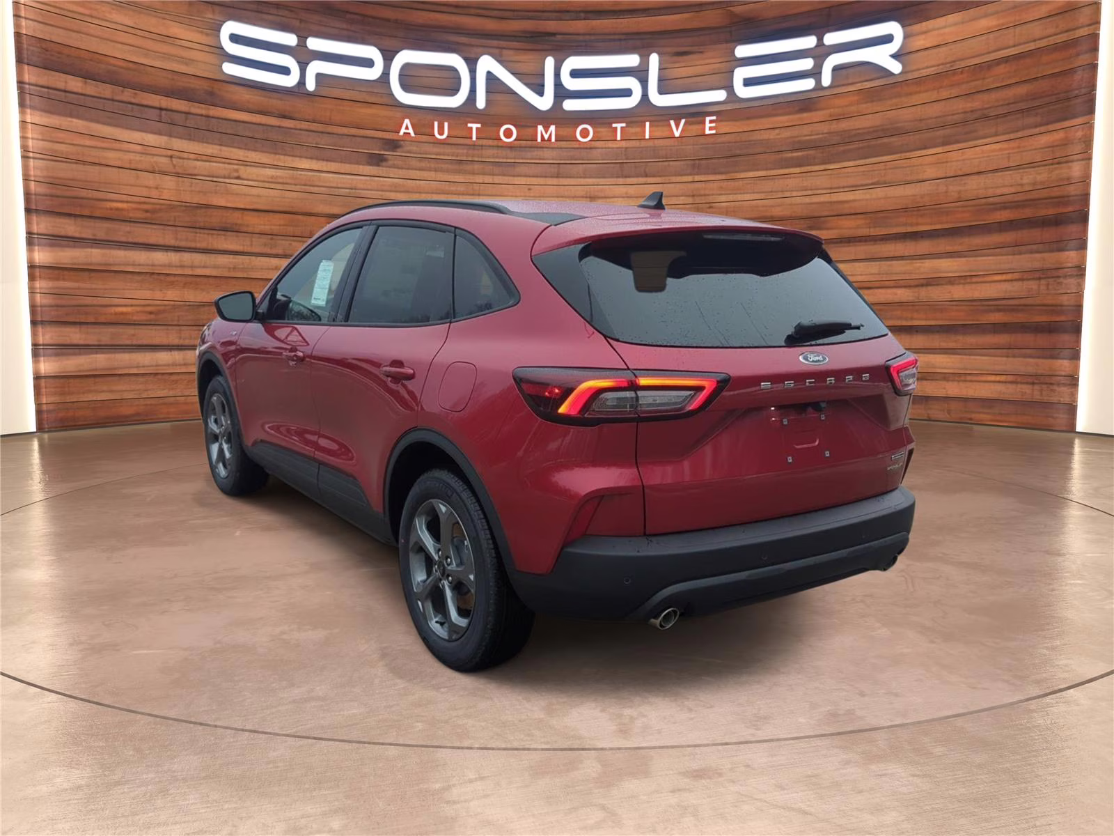 2026 Rapid Red Metallic Tinted Clearcoat Ford Escape Hybrid ST-Line Select AWD SUV