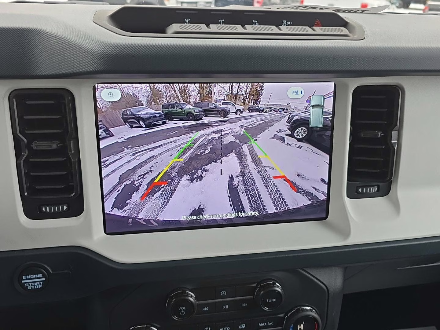 2025 Ruby Red Metallic Tinted Clearcoat Ford Bronco Heritage Edition 4X4 SUV