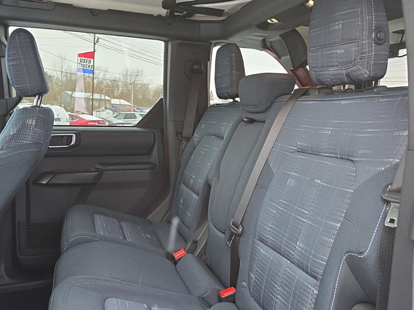 2025 Ruby Red Metallic Tinted Clearcoat Ford Bronco Heritage Edition 4X4 SUV