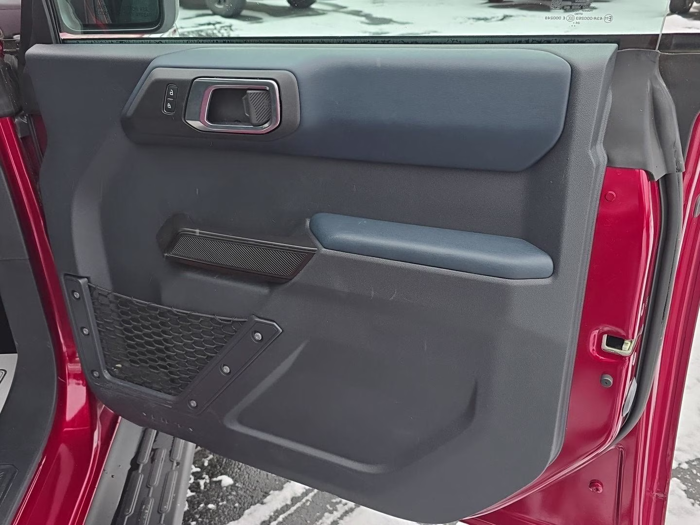 2025 Ruby Red Metallic Tinted Clearcoat Ford Bronco Heritage Edition 4X4 SUV