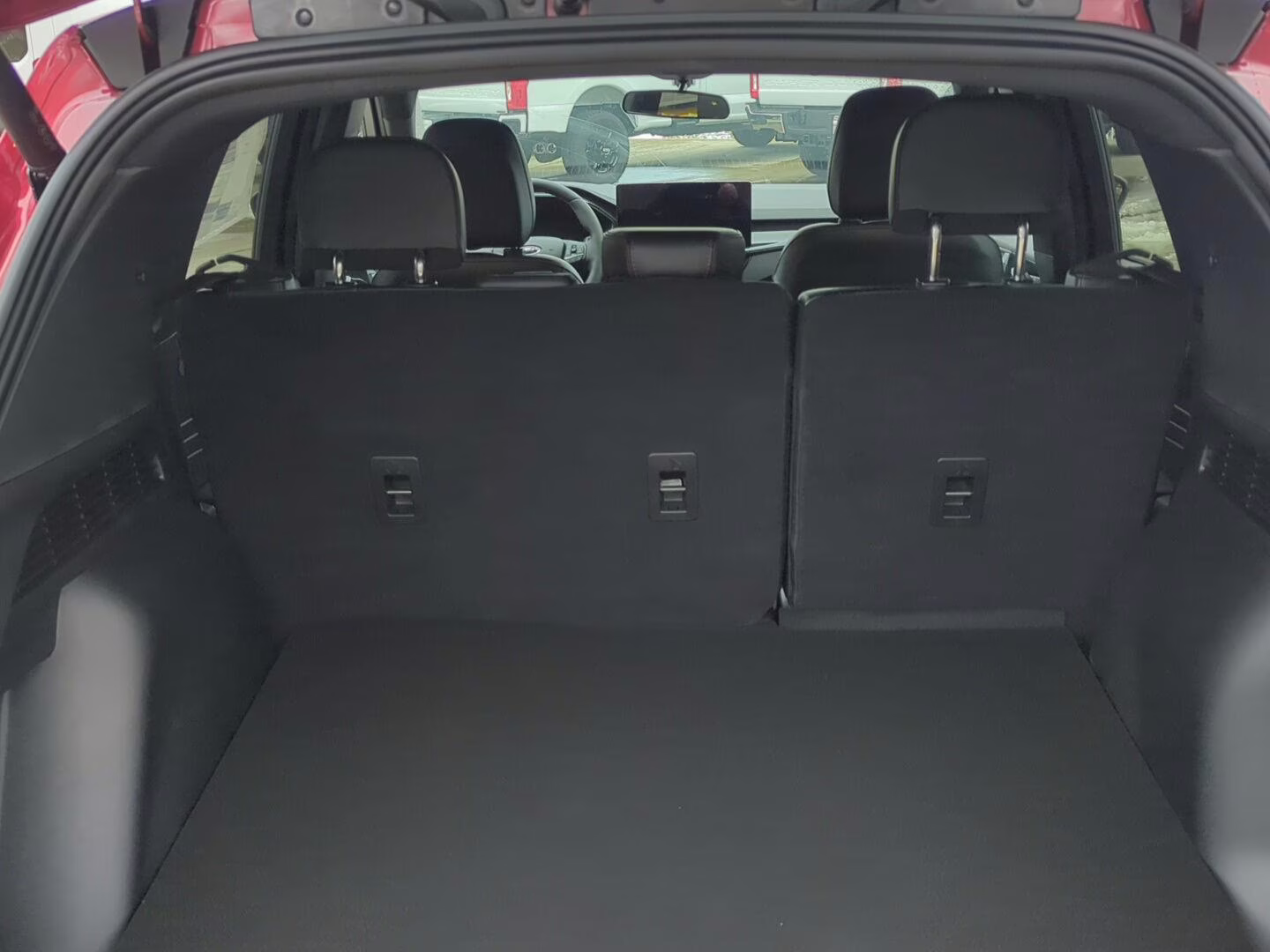 2026 Rapid Red Metallic Tinted Clearcoat Ford Escape Hybrid ST-Line Select AWD SUV