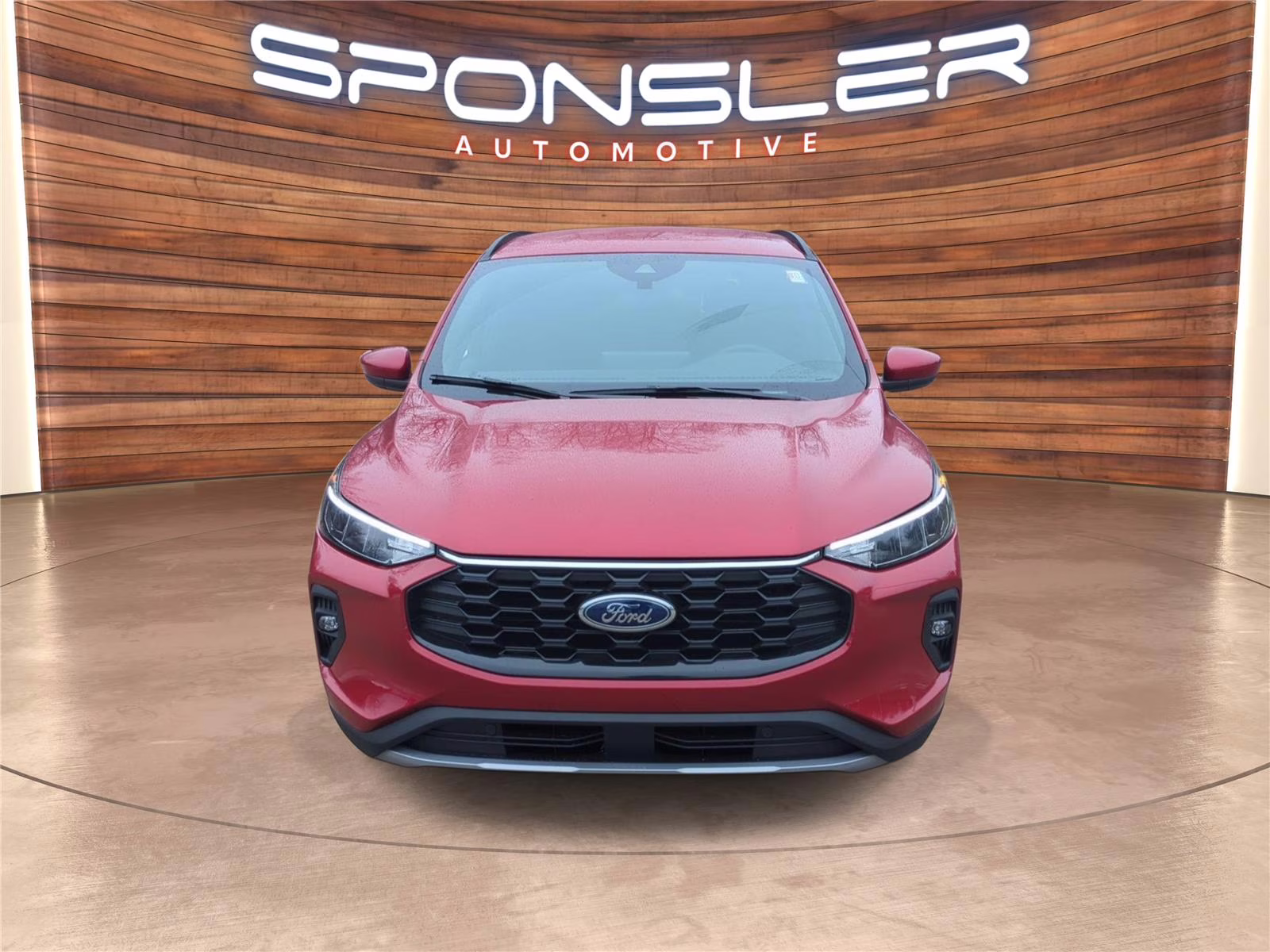 2026 Rapid Red Metallic Tinted Clearcoat Ford Escape Hybrid ST-Line Select AWD SUV