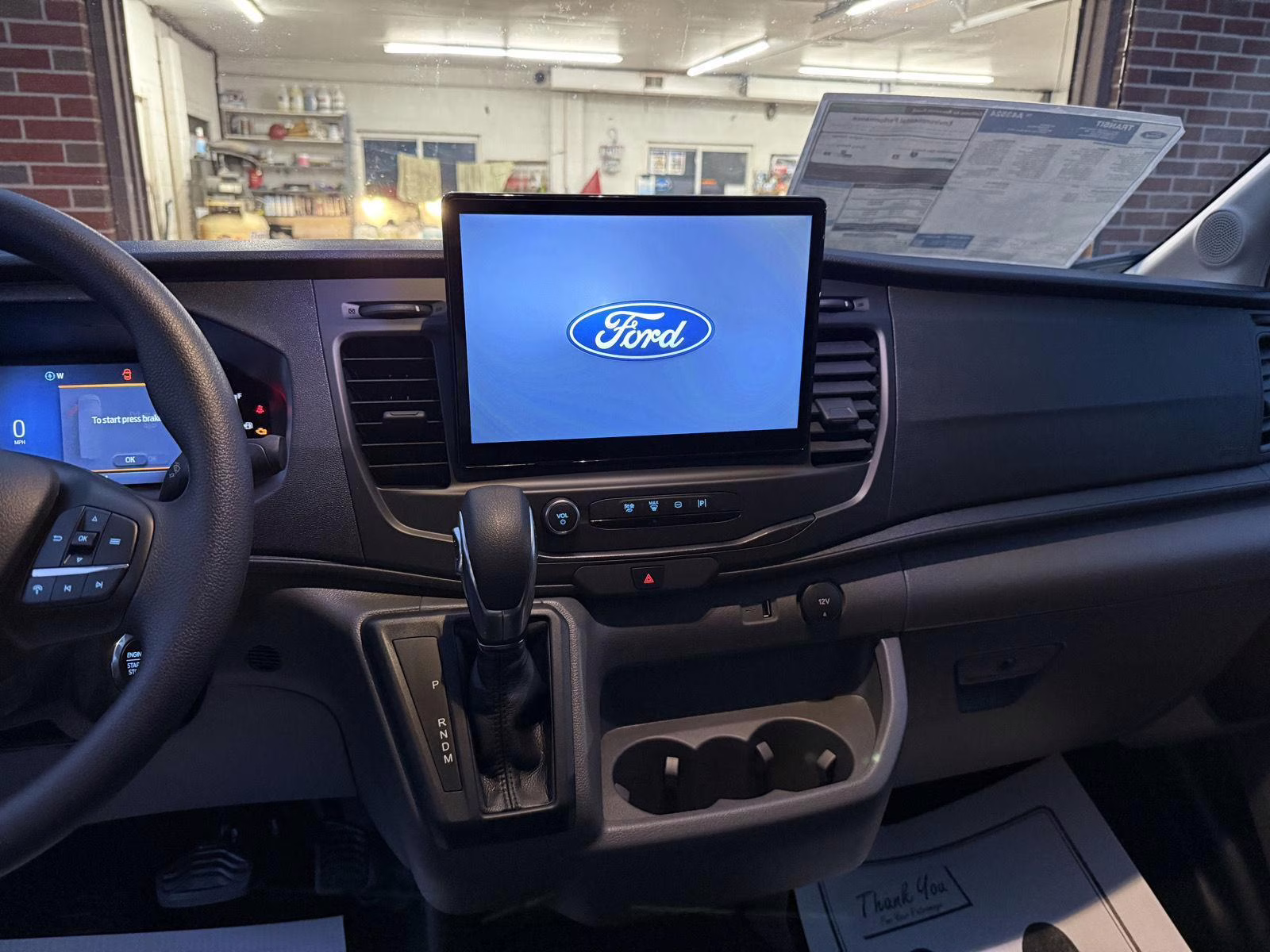 2026 Oxford White Ford Transit CARGO VAN RWD Van