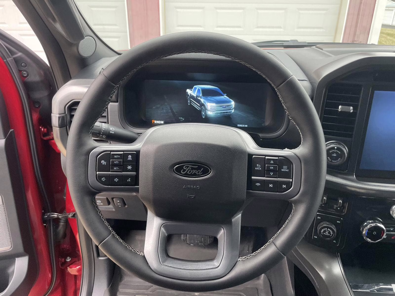 2025 Rapid Red Metallic Tinted Clearcoat Ford F-150 LARIAT 4X4 Truck